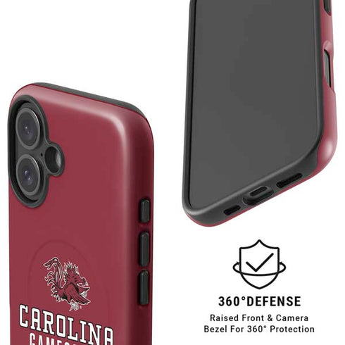 University of South Carolina Gamecocks Red iPhone 16 Plus Magsafe Impact Case